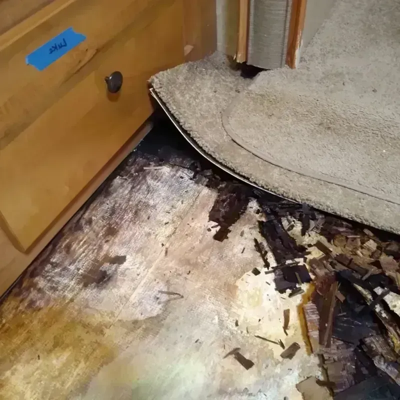 Wood Floor Water Damage in Westchester County, NY